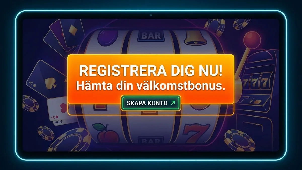 Registrera dig med bonus